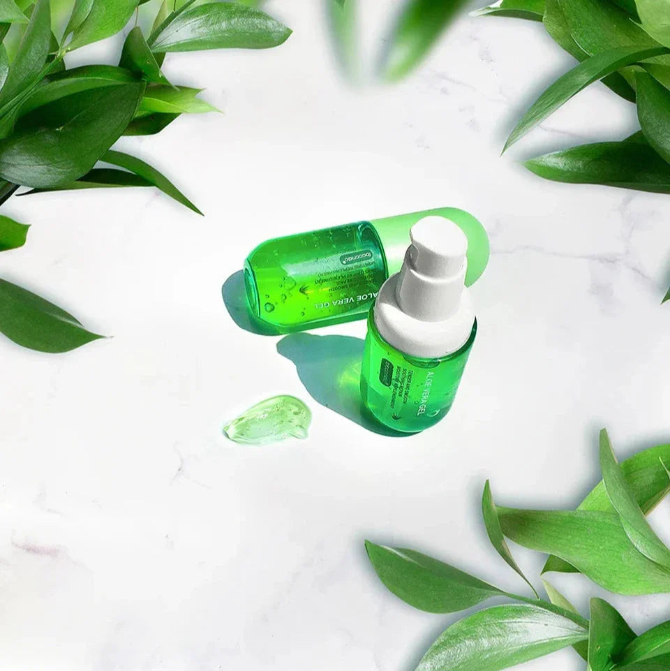 Gel Calmante Natural de Aloe Vera - Hidratação Profunda e Controle de Oleosidade